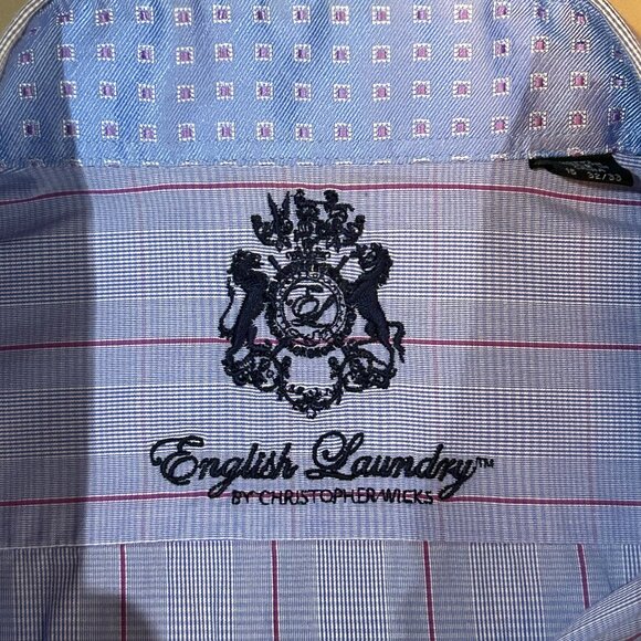 English Luandry Mens Dress Shirt - Picture 1 of 5
